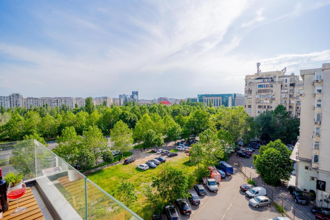 Union Plaza - Balcony Delight In City Center Bucureşti Ngoại thất bức ảnh