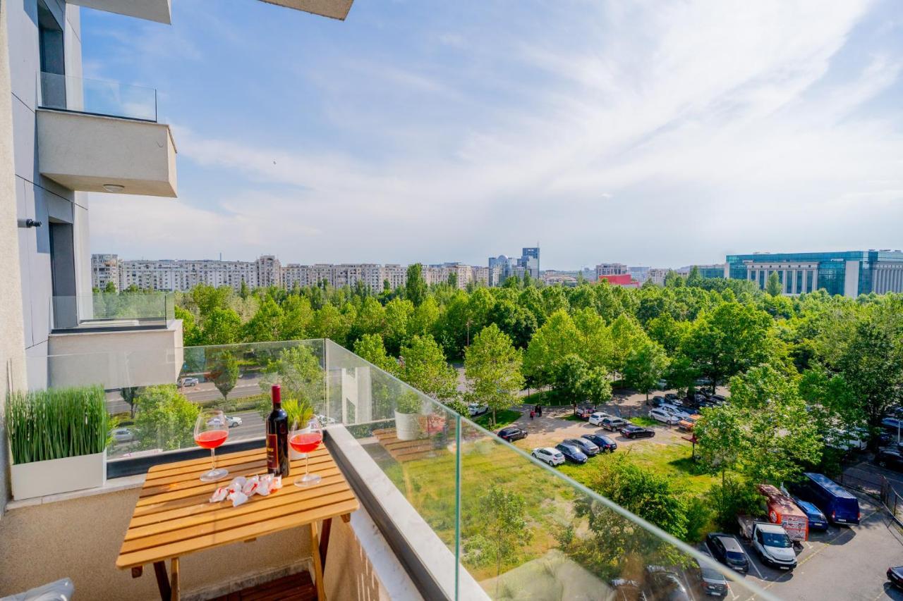 Union Plaza - Balcony Delight In City Center Bucureşti Ngoại thất bức ảnh